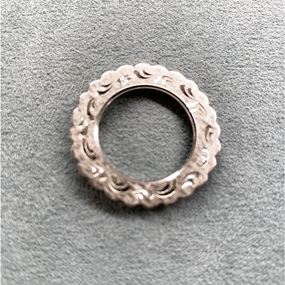 Vintage Lamode Sterling Circle Pin - Picture 2 of 6